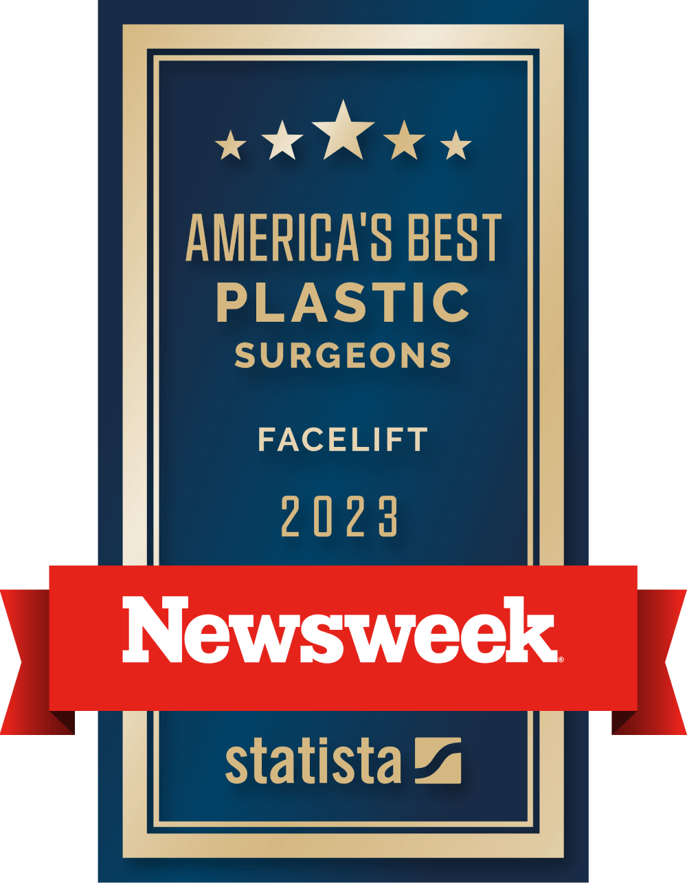 America's Best Facelift Plastic Surgeons List by Newsweek 2023